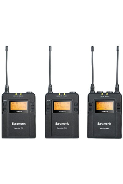 Saramonic Set microfon wireless UwMic9 Kit2RX9+2TX9