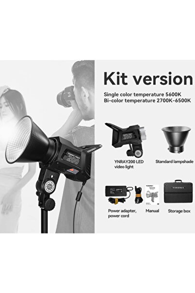 Yongnuo Kit Lampa Video LED COB 200W Smart YNRAY200 5600k