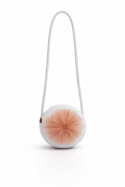 Sthapy Esm Desing Children's Zippered Hand and Shoulder Jute Bag with Strap