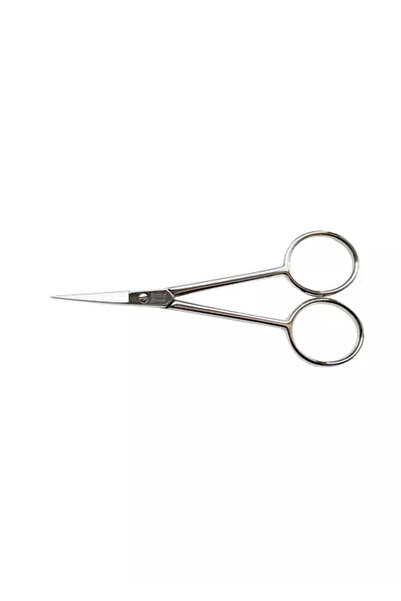 TeknoKapsül 003-400 مقص تطريز رقم: 4 بوصة / 10.16 سم - مطلي بالنيكل