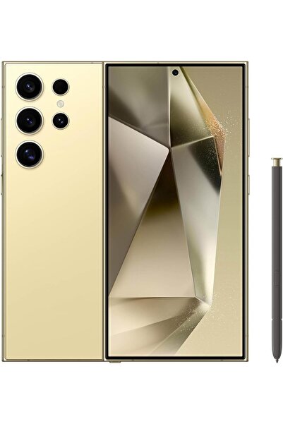 indirimplus Samsung Galaxy S24 Ultra 5G Dokunmatik Stylus Kalem Titantum Sarı...