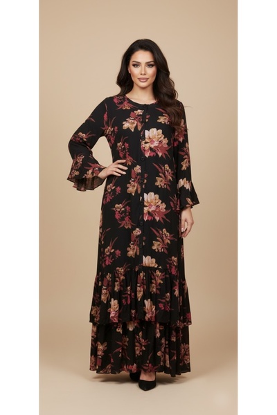 Libas lab BLACK FLOWER