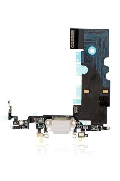 indirimplus iPhone Se 2020 Orjinal Şarj Soketli Mikrofon Flex Beyaz