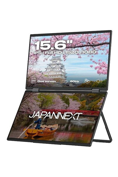 Japannext Monitor IPS LED 15.6" JN-DMD-IPS156F, Full HD (1920x1080), HDMI, Bo...