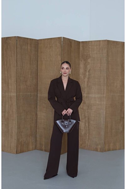 manana fashion Belted Blazer Jacket Trousers Custom Design Double Suit