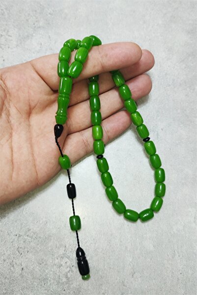 ŞAHBEY TESBİH High-End Systematically Processed Amber Prayer Beads / Capsule Cut