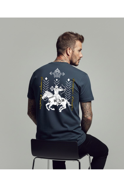 VEK Oversize T-Shirt Uyghur Letters Special Design