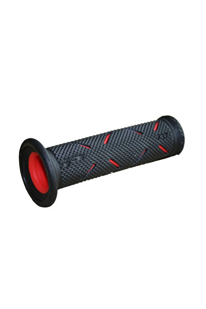 Progrip Mansoane 717- capat inchis; ghidon 22mm; L 122mm Culoare Negru/Rosu