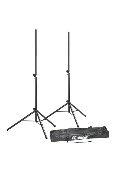 adam hall Stand podea pentru boxe (2 buc.) SPS 023, cu geanta de transport