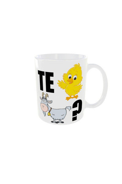 OEM Personalized mug with coded message "are you a goat?", 350ml - the ideal ...