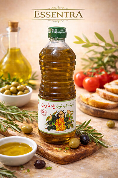 Essentra Home Wad Sous Doğal Zeytinyağı 1 L %100 Saf Fas Zeytinyağı Soğuk sık...