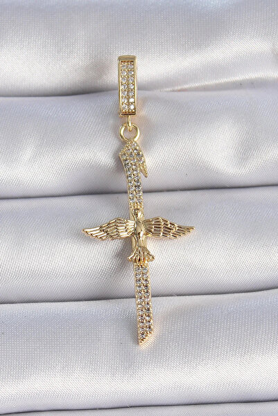 Marsilyan Nvdn- İetaks ™   Brass Gold Color Zircon Stone Detailed Elif Model ...
