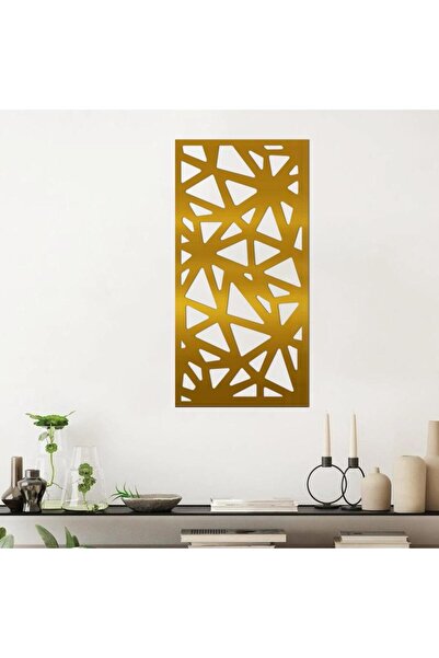 KHUBARA' AL-ALWAN منحوتة أكريليك - ديكور زخارف - AC-1120260001 - ذهبي - 90x45
