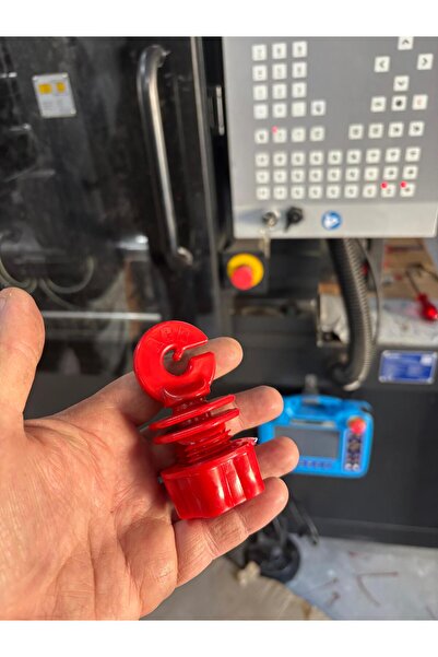 ACR GÜÇMATİK Elektrikli çit izolatörü MİL DEMİR LÜKS 1. SINIF ORJİNAL KIRMIZI 100 Adet