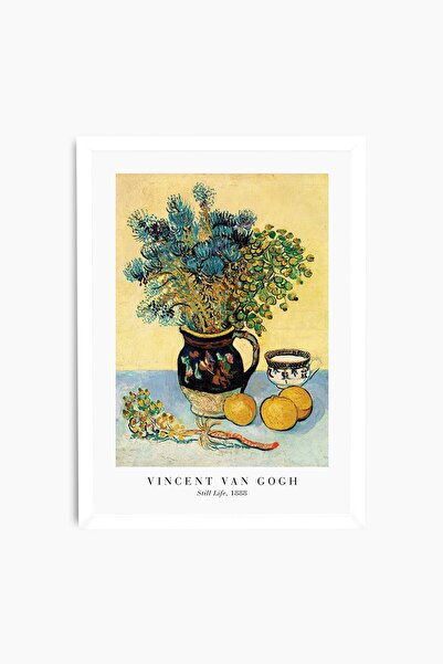 Raven Art Studio Vincent Van Gogh - Still Life, 1888 Painting + Frame