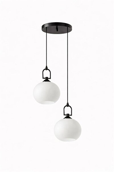 ecodesignline ORELİA Sarkıt Avize – Modern Opal Cam Küre, Şık Minimal Tavan A...