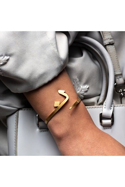 HUROOFY Nun Letter Bracelet (N)