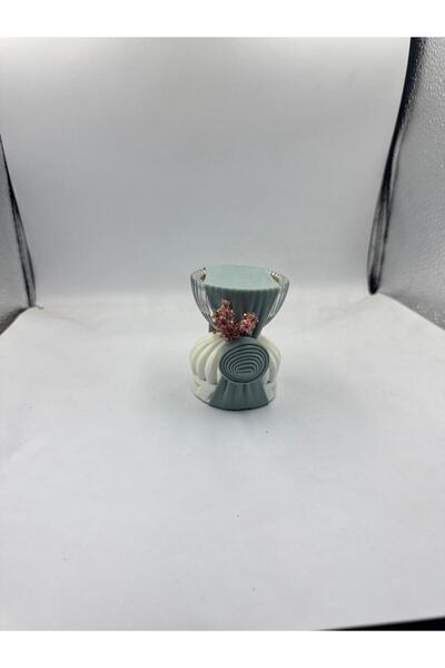 GIFT New Crystal Incense Burners Silver Beige Assorted (12 Pieces)