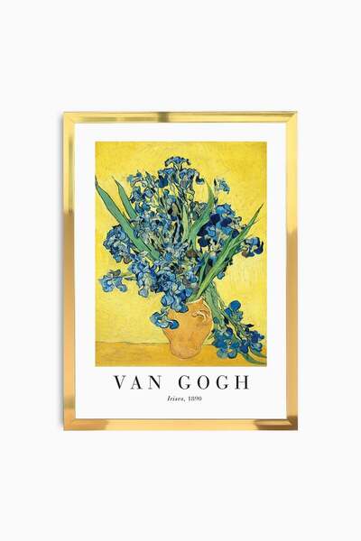 Raven Art Studio Vincent Van Gogh - Irises, 1890 (2) Tablou + Ramă