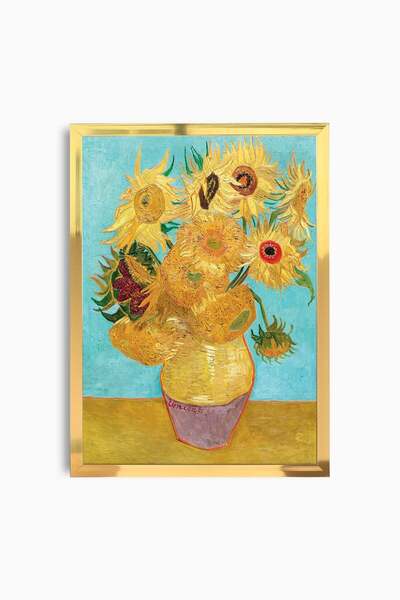 Raven Art Studio Vincent Van Gogh - Floarea-soarelui, 1888 Tablou + Ramă