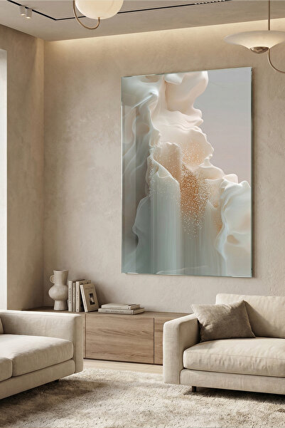 ARTAGE Glass Table Wall Decoration (Unbreakable) - Home Office Decorative Ite...