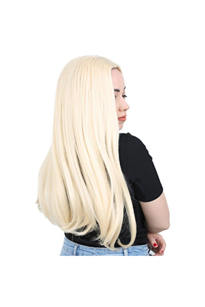 online kapsulavm avm alışveriş Fiber Sen Long Straight Wig / Platinum