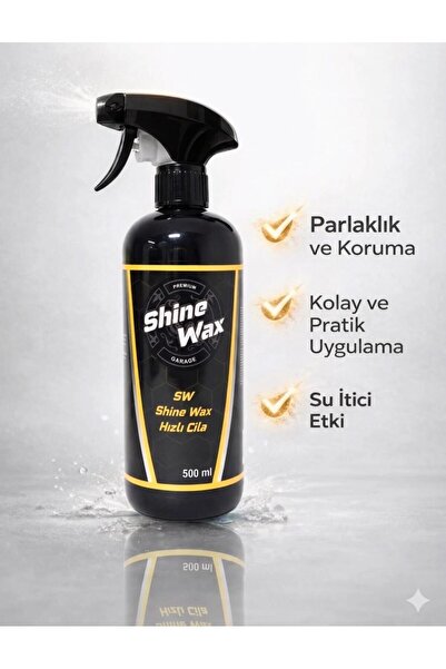shine Wax SW Hızlı Cila 500 ml