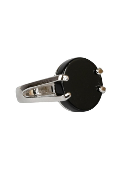 LORIX Men's Royal Ring Black Silver Shenkar – 925 Grade