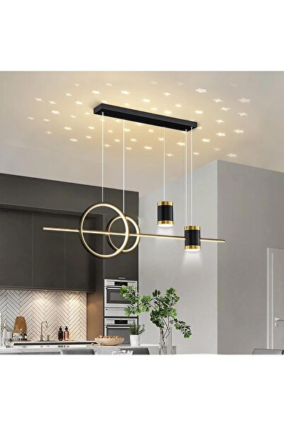 FLYPRO Modern Chandeliers Pendant Lighting Fixture Dimmable LED Metal Chandel...