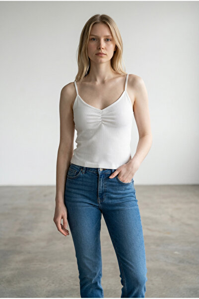 Miracle Mira Basic Günlük Kaşkorse Crop- Bralet