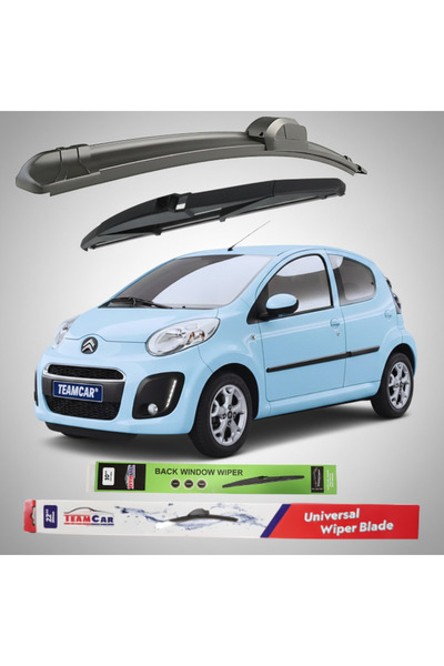 TEAMCAR Citroen C1 Facelift II 5-θυρο (2012-2014) Μάκτρα Υαλοκαθαριστήρων |  ...