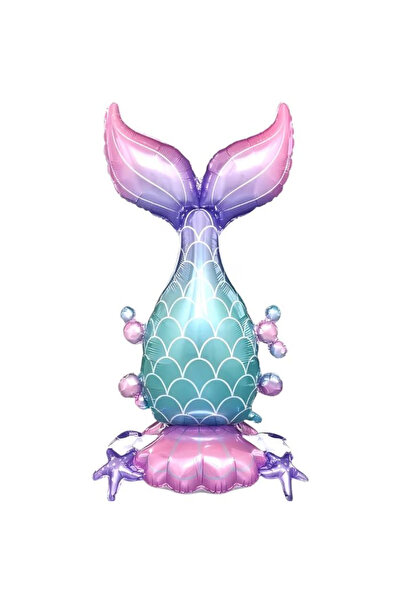 Adana Pasta Malzemeleri Large footed mermaid tail foil balloon 9603