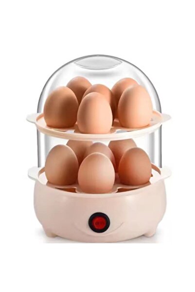 Tradeo جهاز طهي البيض بالبخار الكهربائي متعدد الطبقات مع إيقاف تلقائي وطهي سر...