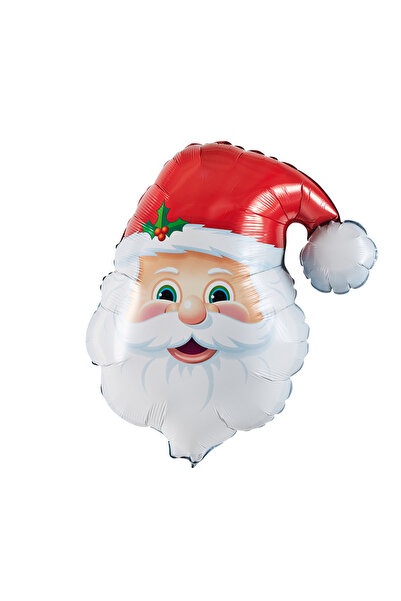 Adana Pasta Malzemeleri Santa Claus Head Foil Balloon 8385