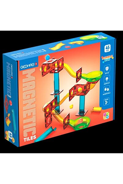 GEOMAG Set de bile magnetice cu placi, 45 de piese