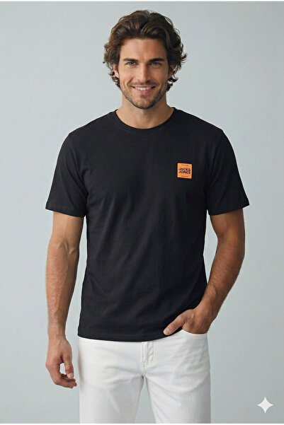 Jack & Jones Ανδρικό μπλουζάκι με λογότυπο Ss O-Neck για τη νέα σεζόν