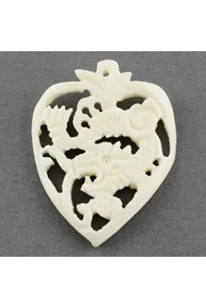 GemSale Dragon Bone Pendant 40*31mm