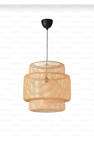 Delf YAPI Sinnerlig Bambu Avize 40cm- Iskandinav, Modern, Bohem, Aydınlatma