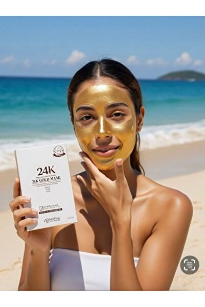 GOLD Energy SNAIL Synergy Pore care &moisturizing 24 k gold mask عبوة 10 قطع