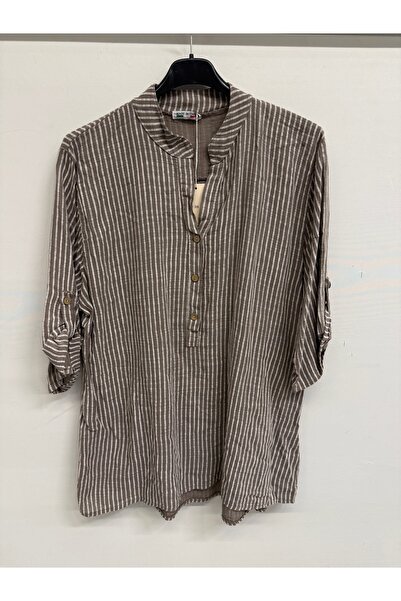 della moor Γυναικεία μπλούζα με ιταλικό σχέδιο βιζόν, με κοντό μανίκι και για...