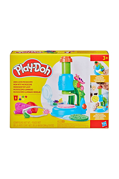 Play Doh مجموعة ألعاب المجهر المضيء من بلاي-دوه G0494