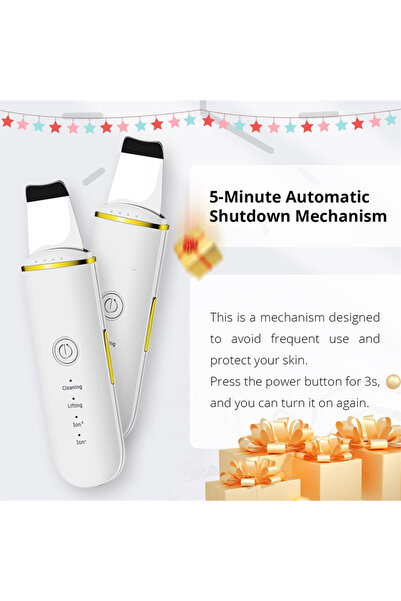 Kks Aparat de curatare faciala cu ultrasunete,indepartare puncte negre, peeling