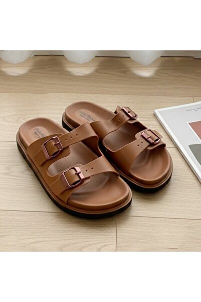FASHION Everyday Dual Strap Comfort Slides for Women