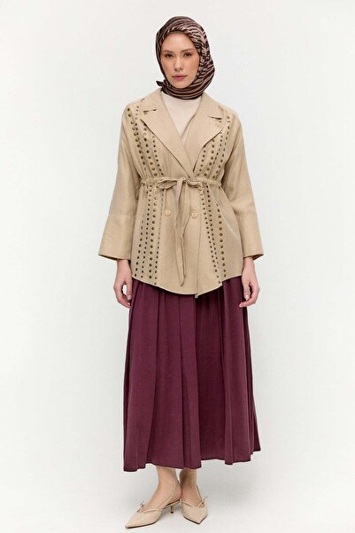 Setrms Metal Aksesuarlı Ceket