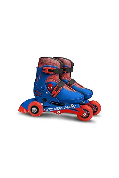 SPIDERMAN 2-in-1 adjustable roller skates for children, multi-colored, size 2...