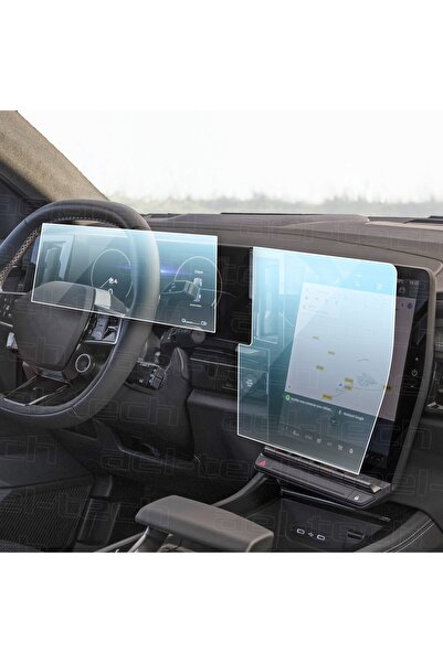 ael-tech رينو أوسترال شاشة رقمية 12.3 بوصة 9 بوصة متوافقة مع نظام الملاحة نان...