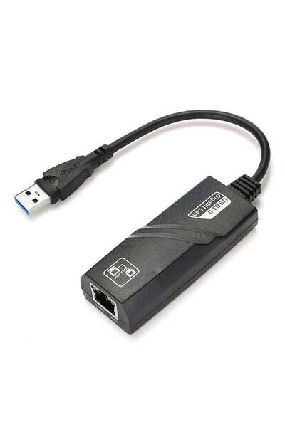 Generis USB 3.0 to RJ45 Gigabit Ethernet Adapter Black