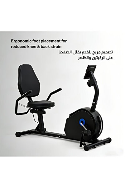 EGG Quiet Stationary Exercise Bike for Home Use, 16-Level Resistance, Support...