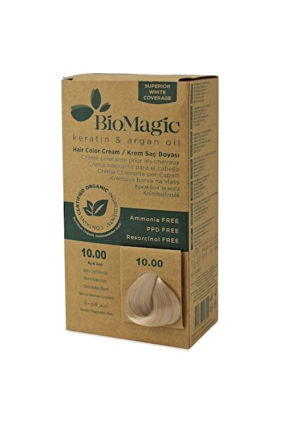 BIOMAGIC Βαφή μαλλιών, Πολύ ανοιχτό ξανθό