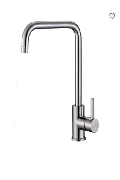 Generic صنبور حوض فضي بمقبض واحد، خلاط حديث لحوض الحمام، تصميم متين من النحاس